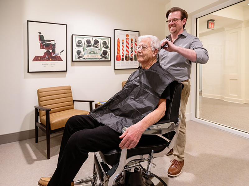 barber-790x540 Senior man getting haircut