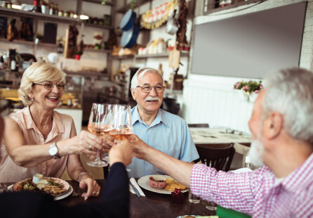 happy hour with friends