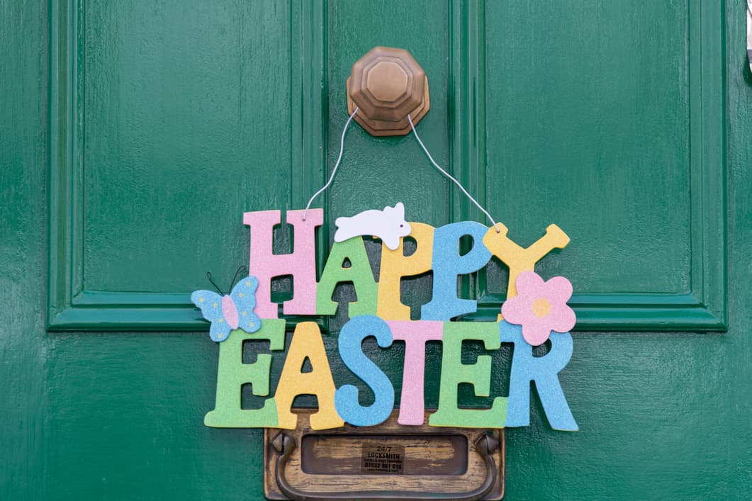 Hop into Creativity: Easter Door Signs
