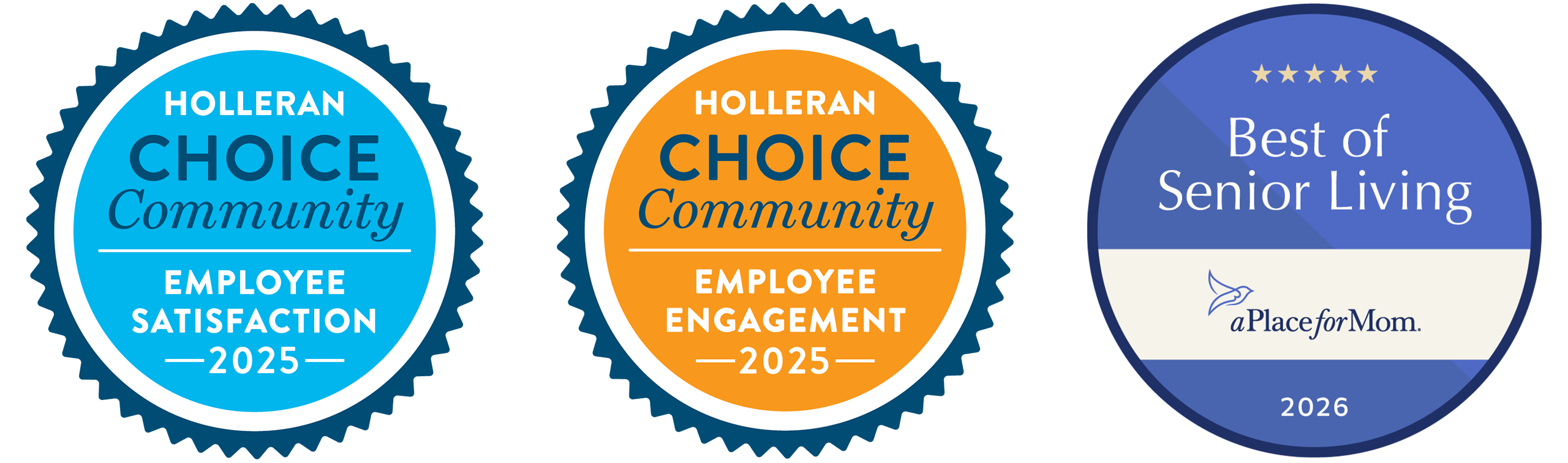 Holleran Choice Community Awards and Best of Senior Living